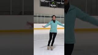 Learn to ice skate online - curves