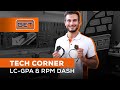 Motorcycle RPM Dash rev counter with Launch Control and Shift Light - video