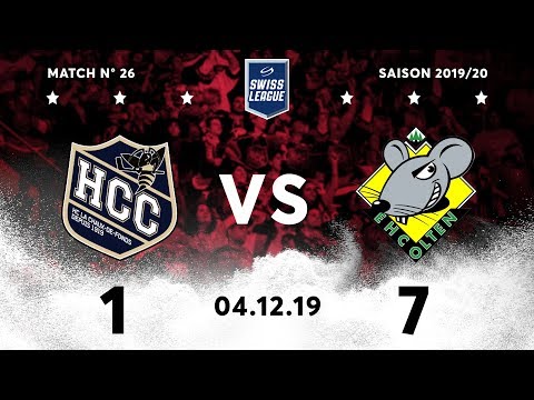 04.12.2019 HC La Chaux-de-Fonds - EHC Olten (1-7)