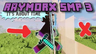🔴 Minecraft | Raymorx SMP 3 FINALLY Releasing! + Release DAY!
