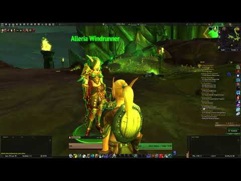 Poking Alleria Windrunner