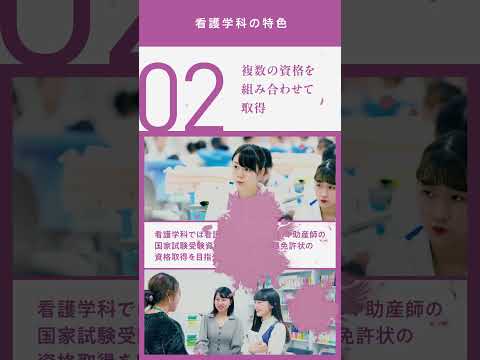 神戸女子大学 看護学部 看護学科の魅力