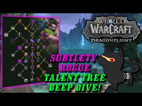 SUBTLETY ROGUE'S New Dragonflight Talent Tree! (WoW Dragonflight Subtlety Talent Discussion)