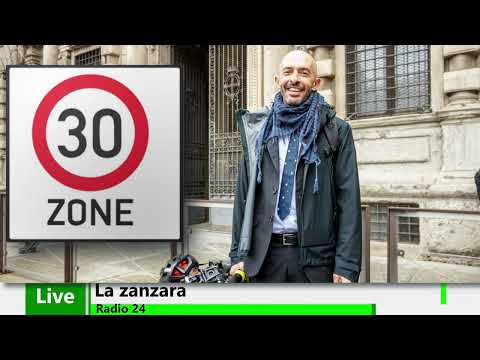 Il consigliere Mazzei vuole Milano a 30 all'ora - La Zanzara 12.1.2023