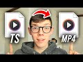 How To Convert TS To MP4 Full Guide