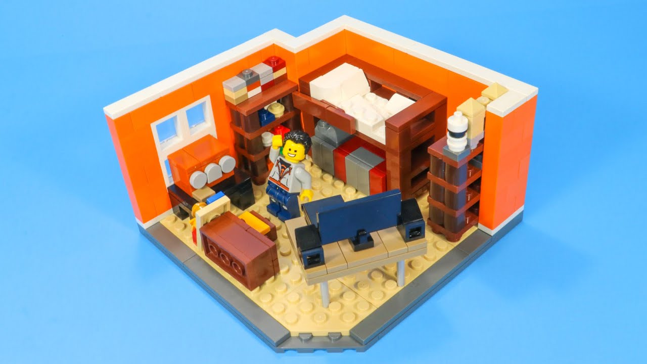 MY BEDROOM Made IN LEGO!!