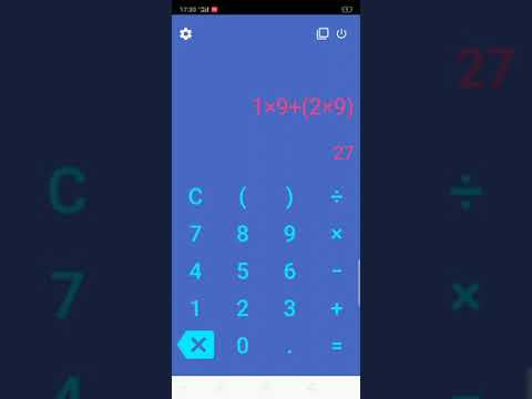 Utility Floating Calculator