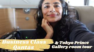 Fly Business Class to Japan with me! Prince Gallery room tour and getting settled in