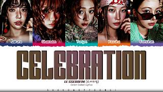 Download lagu [CORRECT] LE SSERAFIM 'CELEBRATION' Lyrics (르세라핌 CELEBRATION 가사) [Color Coded Han_Rom_Eng] mp3