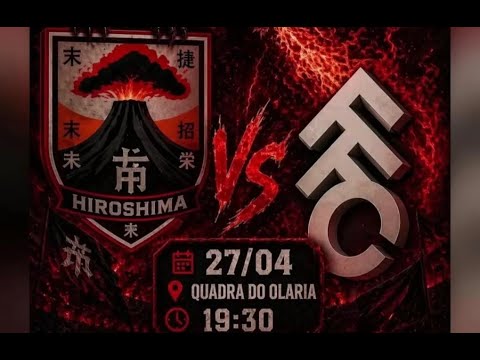 HIROSHIMA × FFC | FUTSAL | AMISTOSO | 19:30h | 27/04/26 | QUADRA DO OLARIA | TIMÓTEO | MINAS GERAIS