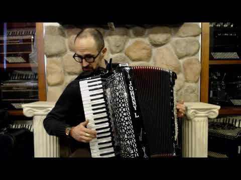 4030 - Black Sparkle Borsini Vienna K.11 Piano Accordion LMMMH 41 120 $6999