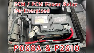 Ford Transit Battery Code P068A & P2610 - Simple Fix