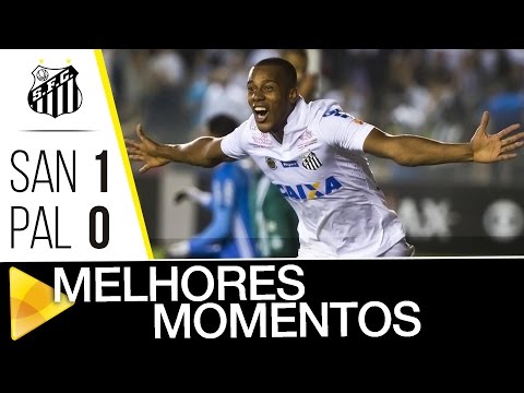Santos 1 x 0 Palmeiras | MELHORES MOMENTOS | Brasileirão (29/10/16)