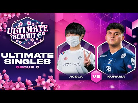 あcola vs Kurama - Group C Ultimate Summit 6 - SSBU Singles | Steve vs Mario