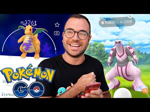 SHADOW DRAGONITE DEVASTA PALKIA E LO CATTURO SHINY! - Pokémon GO