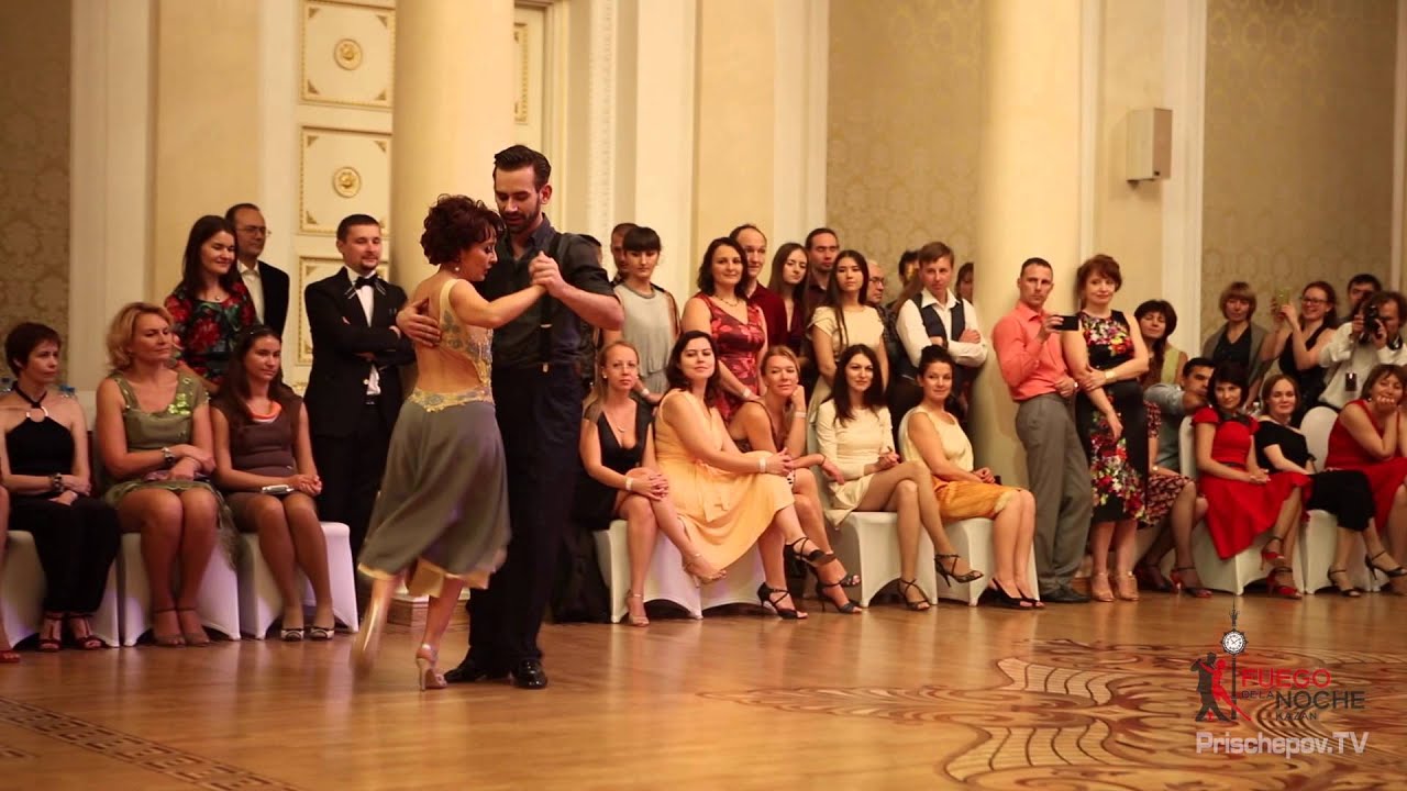 Gulnara Khamzina and Alexey Mironenko, 2, Fuego de la noche 2015, Kazan,