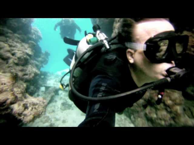 Men versus Wild- Great Barrier Reef Scuba Dive Trip