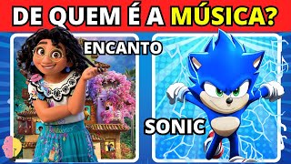 🎵 ADIVINHE O FILME ou DESENHO PELA MÚSICA  #1