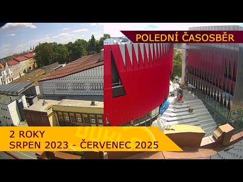 POLEDNÍ ČASOSBĚR - Stavba arény (2 roky)