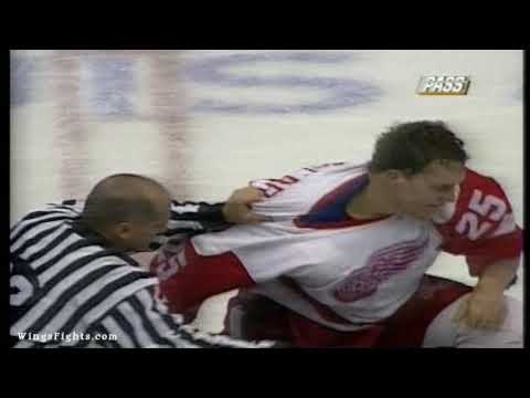 Darren McCarty Vs Adam Deadmarsh 03/26/97