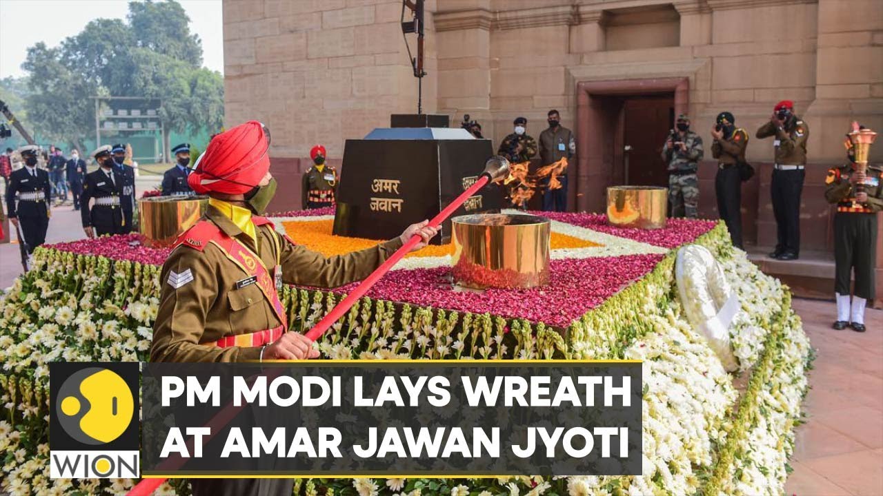 India Republic Day 2023: First parade at Kartavya Path, PM Modi lays wreath at Amar Jawan Jyoti
