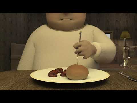 Knocking On Heaven's Floor - Official Short Animated Film by Carly Roventini