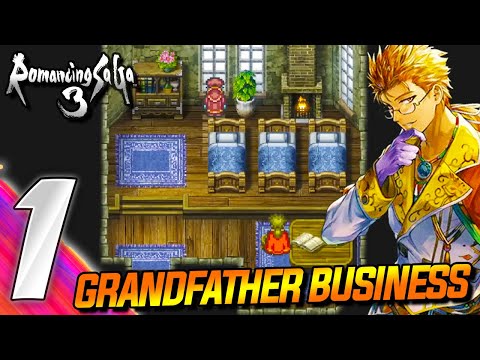 #1 ROMANCING SAGA 3 REMASTERED THOMAS: SAVE MONIKA, GRANDFATHER'S BUSINESS - YouTube