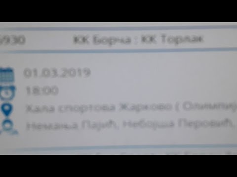 01.03.2019. 1MRL Borča vs Torlak uživo