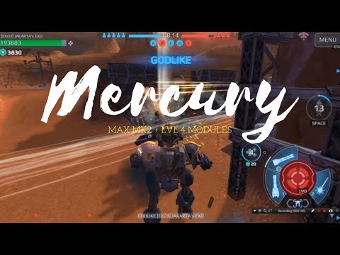 Mercury Godlike ; Rambo Style - War Robots Gameroom