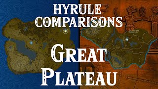 What's Going on with the Great Plateau HYRULE COMPARISONS