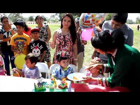 Manvik's 3rd Birthday Cake Cutting
