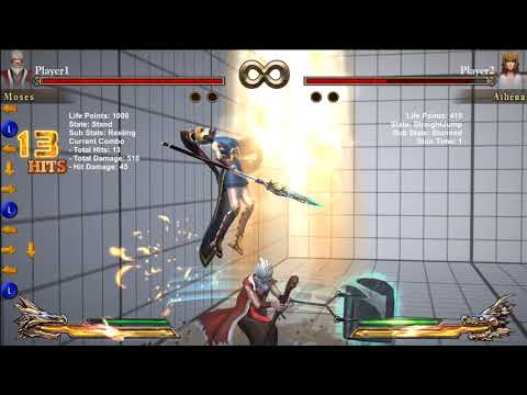 Fight of Gods Moses %100 combo