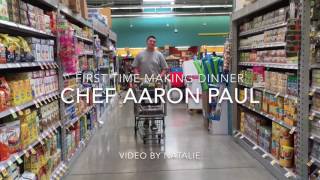 Chef Aaron Paul's First Meal