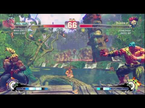 SSF4 - Wildcat (Hakan) VS. iim83man (Akuma)
