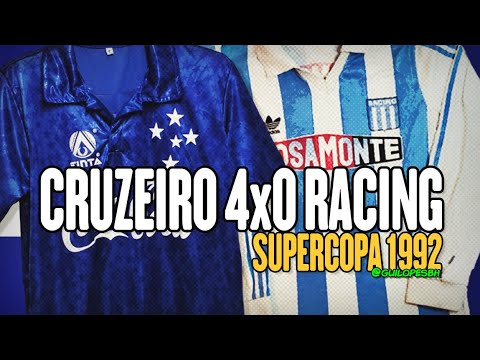 Cruzeiro 4x0 Racing - Supercopa 1992 (Versão 2023)