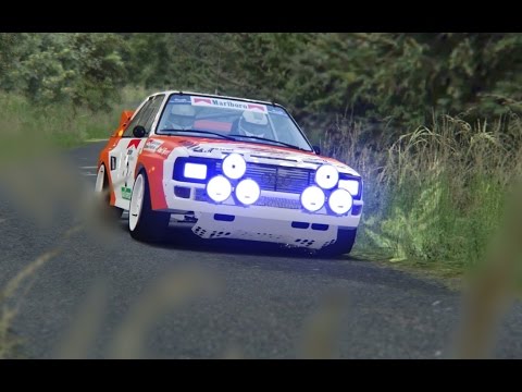 Rally Racing Audi Sport Quattro GrB Tarmac at Semetin