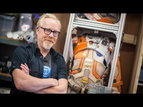 Adam Savage Inspects the Spacesuit from The Martian!