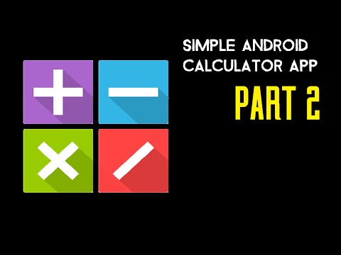 Simple Calculator App Part 2 Java Coding
