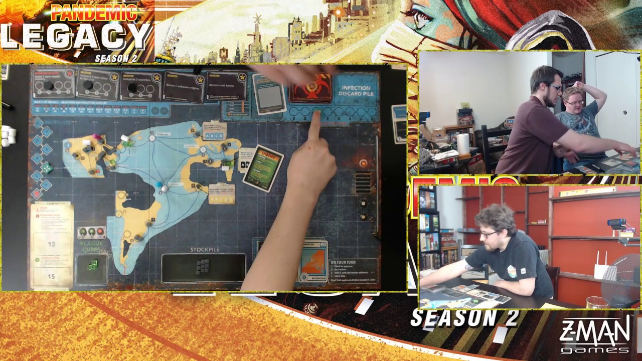 Pandemic Legacy: Season 2 - April