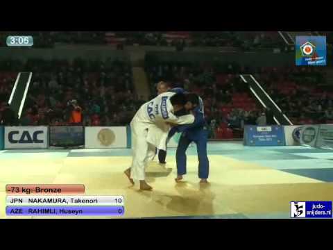 Judo 2013  European Open Tblisi: Nakamura (JPN) - Rahimli (AZE) [-73kg] bronze