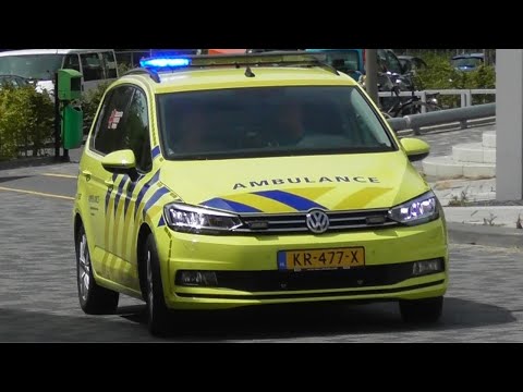 [Primeur] A1 Huisarts 21-703 en Ambulance 21-112 met spoed naar een melding in Oss