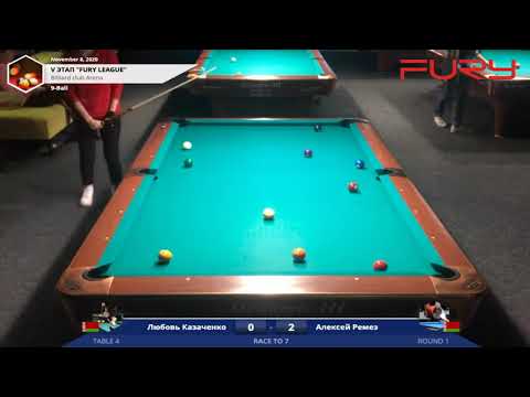 FURY League in Belarus - Stage V - Round 1 - Liubov Kazachenko vs Alexey Remez