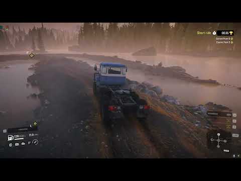 SnowRunner 2024 - Short Ride Contest 1:04 - Flooded Foothills Yukon