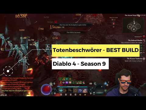 Diablo 4: OP Necro Build for Season 9 – ArchMage + Max DPS Setup!