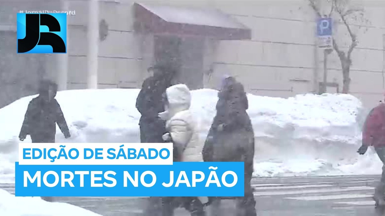Nevasca no Japão deixa 45 mortos e mais de 400 feridos
