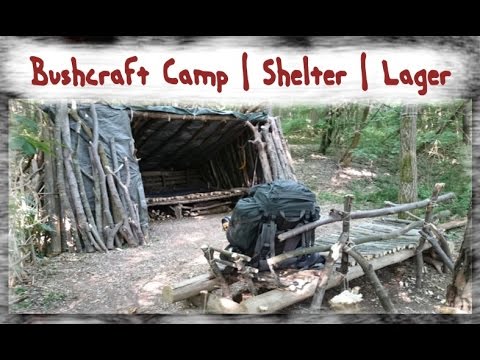 Bushcraft Lager | Shelter | Camp