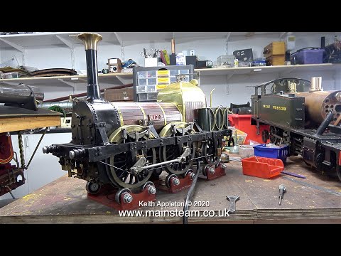 A "LION" LOCOMOTIVE IN 5 INCH GAUGE - PART #3