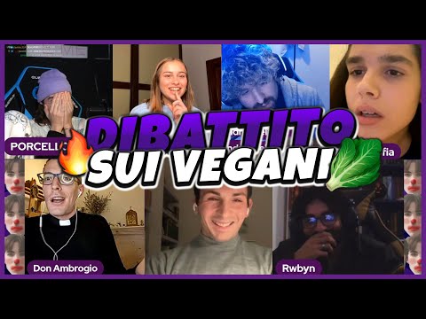 DIBATTITO *INFUOCATO* sul VEGANISMO ! 🥦🔥 w/ Maria Sofia, Andrea1988, Don Ambrogio, Genio matematico