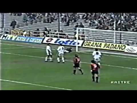 Serie A 1992-1993, day 09 Genoa - Cagliari 2-3 (Padovano, N.Napoli, Panucci, Pusceddu, L.Oliveira)