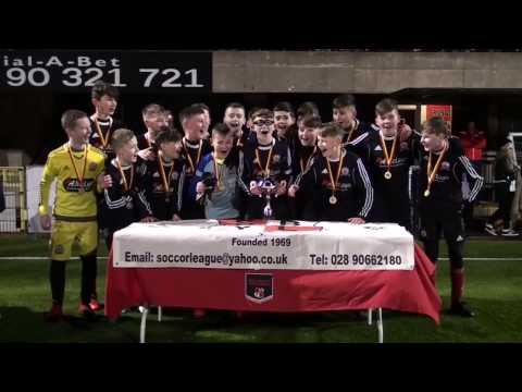 St Oliver Plunkett v Springfield Star - Under 14s Second Div Supp Cup Final - 13th January 2017